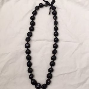 Black Puka Shell Necklace